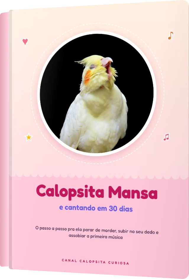 E-book Calopsita Mansa e Cantando em 30 Dias